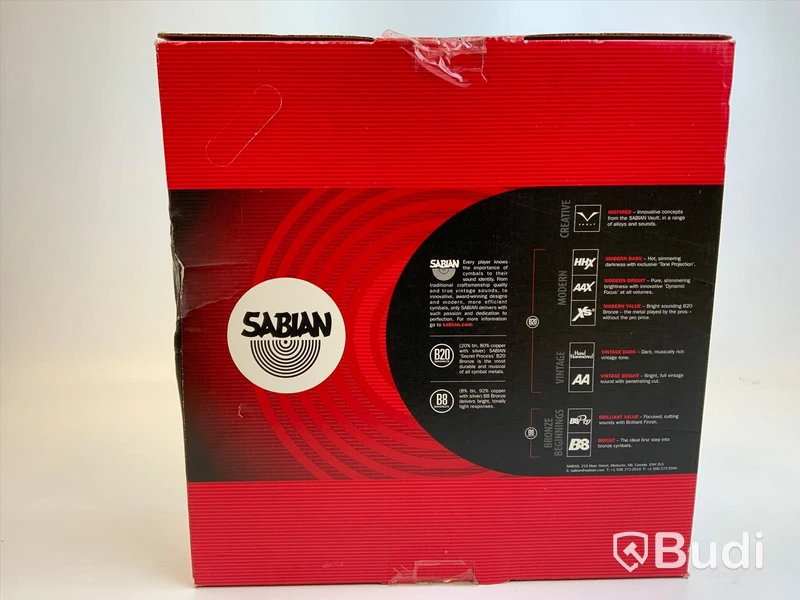 Sabian SBR performance Cymbalkit